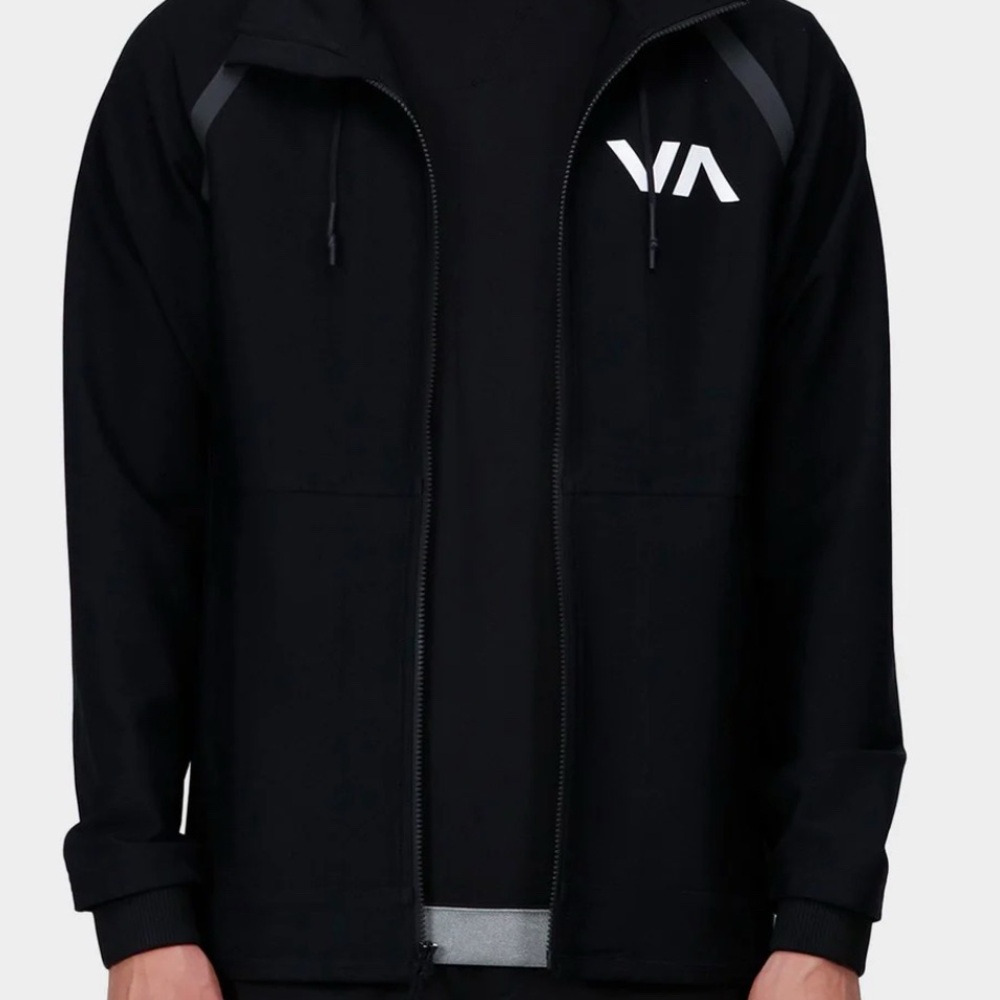 RVCA Black Grappler Jacket Size XXL